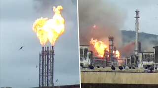 Watch: Fire breaks out at Bharat Petroleum plant in Mumbai's Chembur, 43 people injured