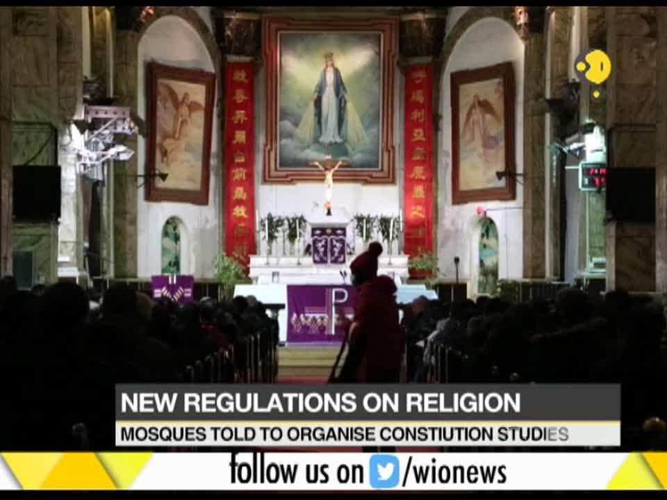 China makes it mandatory for religious venues to hoist national flag