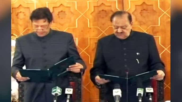 Watch: Imran Khan takes oath as Pakistan's 22nd Prime Minister in Islamabad