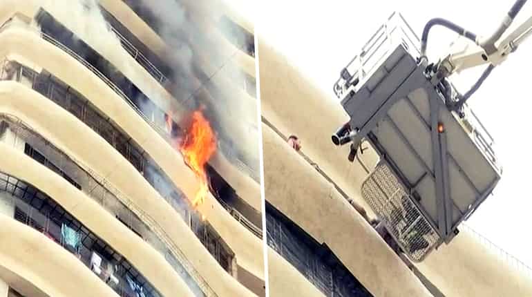 4 dead, 16 hospitalised as fire breaks out at Crystal Tower in Mumbai