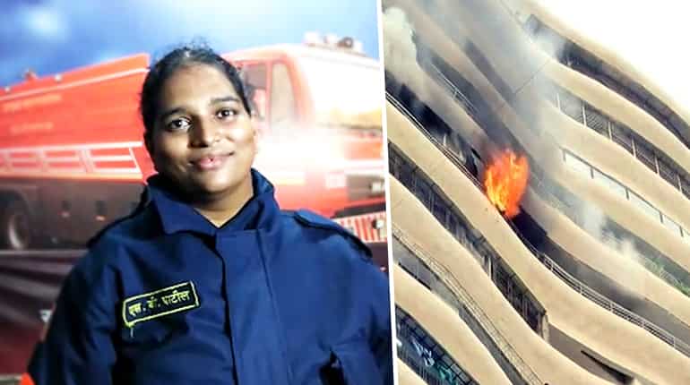 Mumbai fire: Woman firefighter saves 13, including 2 pregnant women Mumbai fire: Woman firefighter saves 13, including 2 pregnant women