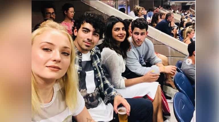 Priyanka Chopra, Nick Jonas go on a double date with Joe Jonas, Sophie Turner at the US Open Priyanka Chopra, Nick Jonas go on a double date with Joe Jonas, Sophie Turner at the US Open
