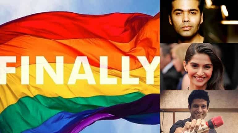 'Crying tears of joy': Bollywood celebrates as SC decriminalises homosexuality