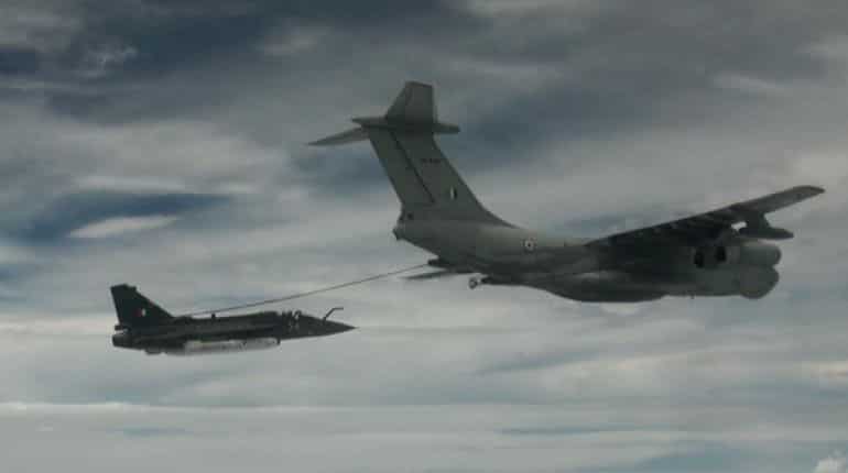Tejas clears maiden mid-air refuelling trial Tejas clears maiden mid-air refuelling trial