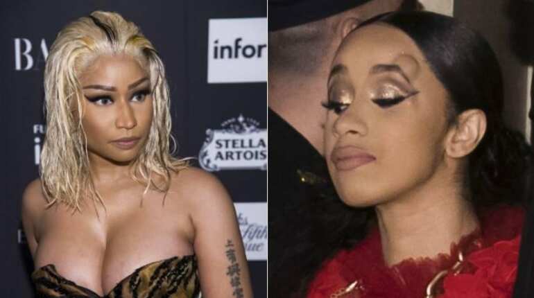 Nicki Minaj keeps it calm post feud with Cardi B at the New York Fashion Week Nicki Minaj keeps it calm post feud with Cardi B at the New York Fashion Week
