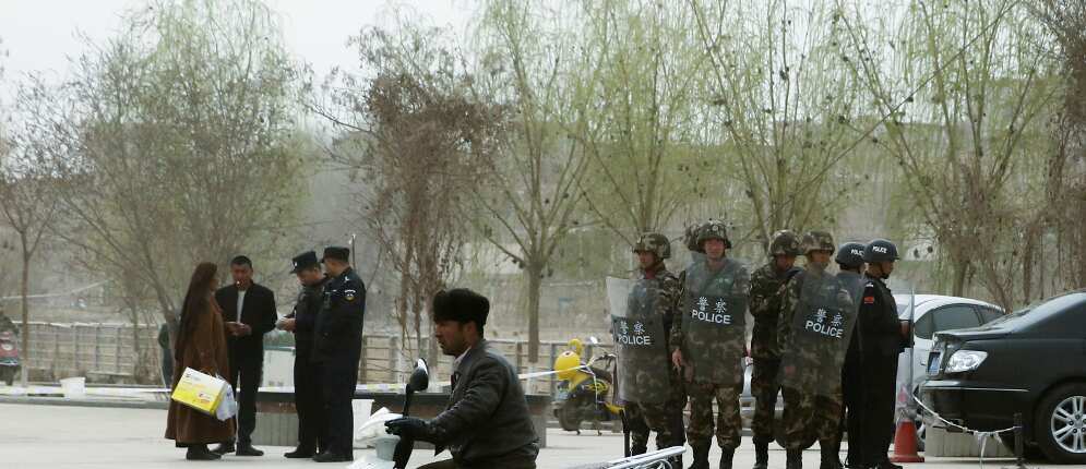 China says US seeks to 'disturb' Xinjiang policies