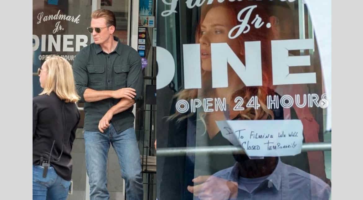 In pics: 'Avengers 4' cast Chris Evans, Scarlett Johansson spotted shooting for film In pics: 'Avengers 4' cast Chris Evans, Scarlett Johansson spotted shooting for film