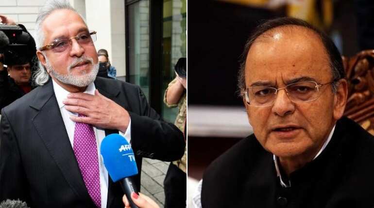 Jaitley met Mallya for 15-20 minutes day before he fled: Congress Jaitley met Mallya for 15-20 minutes day before he fled: Congress
