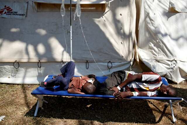 Cholera death toll climbs to 45 in Zimbabwe