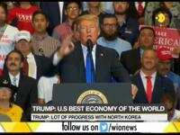Trump addresses campaign rally in Las Vegas 