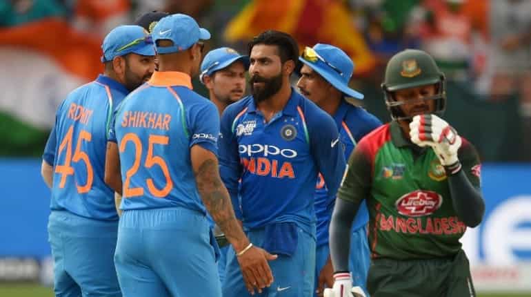 Asia Cup 2018: Jadeja's four keep Bangladesh down to 173 Asia Cup 2018: Jadeja's four keep Bangladesh down to 173