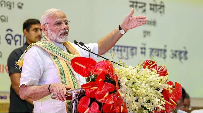 Odisha: PM Modi inaugurates Jharsuguda airport