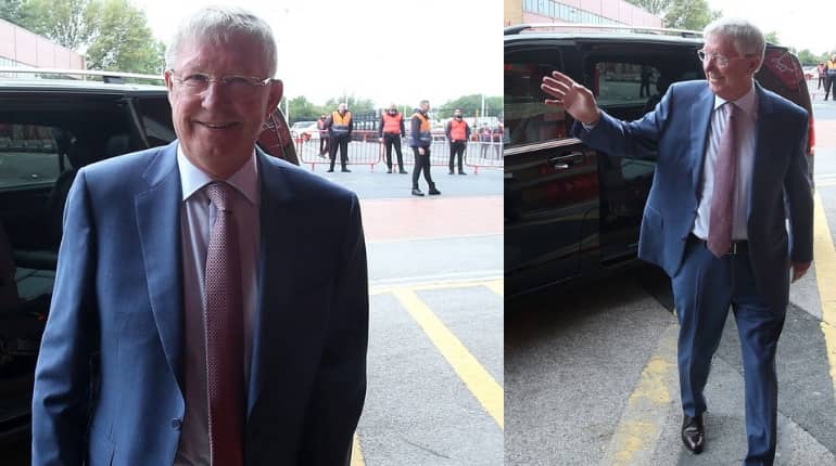 Manchester United: 'Welcome back to Old Trafford, Sir Alex' Manchester United: 'Welcome back to Old Trafford, Sir Alex'