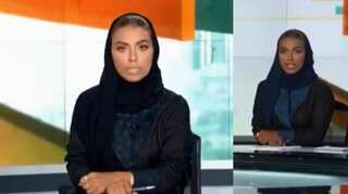 In first, female anchor presents evening newscast in Saudi