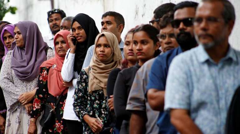 Maldives votes, incumbent Yameen expected to cement grip on power