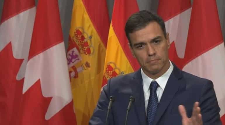 Pardon of Catalonian separatists 'a hypothesis': PM Sanchez