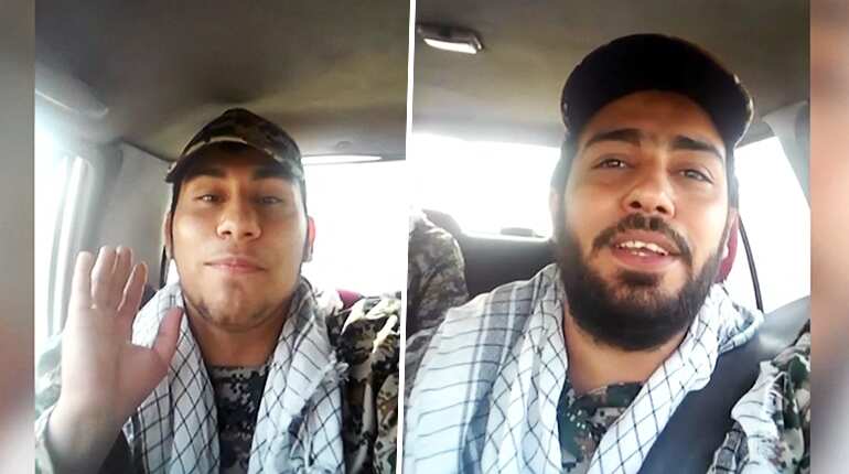 Islamic state's Amaq agency posts video of men allegedly involved Iran attack
