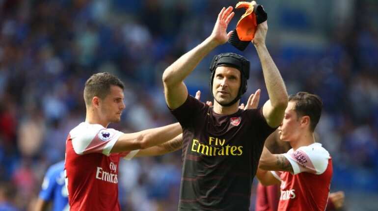 Cech makes his point
