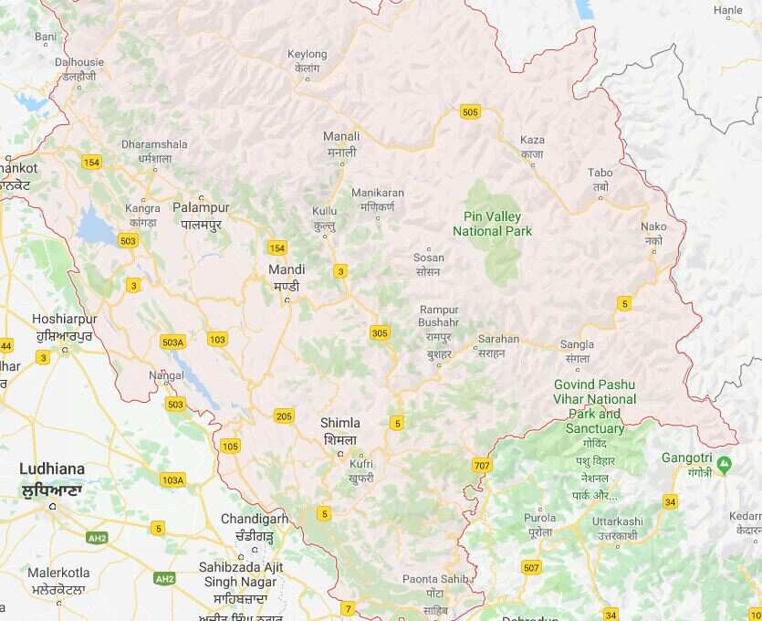 Moderate earthquake hits Himachal Pradesh