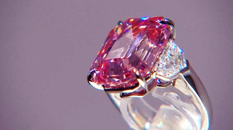 Fancy Vivid Pink diamond estimated to fetch up to $50 million at auction