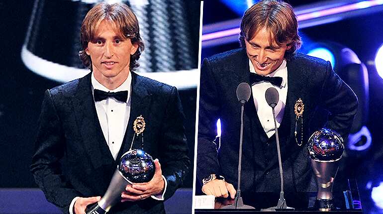 Modric ends Ronaldo-Messi era to be crowned world's best football player