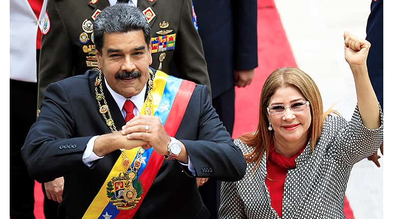 If you want, attack me, but don't go after my wife: Nicolas Maduro to US