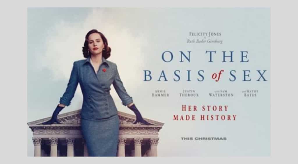 Ruth Bader Ginsburg biopic ‘On The Basis of Sex’ to open American Film Institute fest