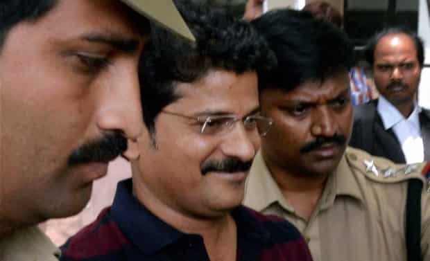 Telangana Congress leader Revanth Reddy detained ahead of KCR rally Telangana Congress leader Revanth Reddy detained ahead of KCR rally