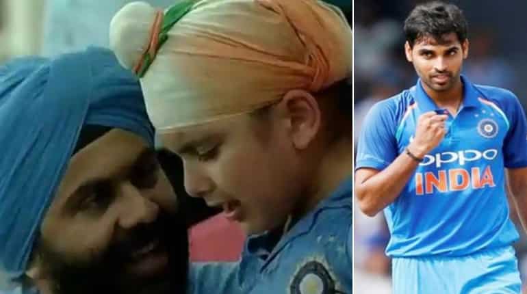 Bhuvneshwar, Rashid console young kid who broke down after India-Afghanistan match Bhuvneshwar, Rashid console young kid who broke down after India-Afghanistan match