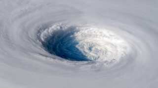 Pictures from space show typhoon Trami advancing towards Japan