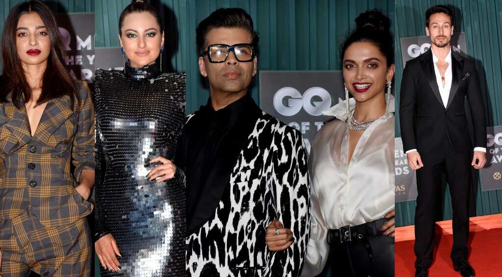 Deepika Padukone, Saif Ali Khan, Sonakshi Sinha, Karan Johar sizzle at a fashion awards night
