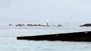 Watch: Air Niugini flight crashes into sea in South Pacific; all passengers safe