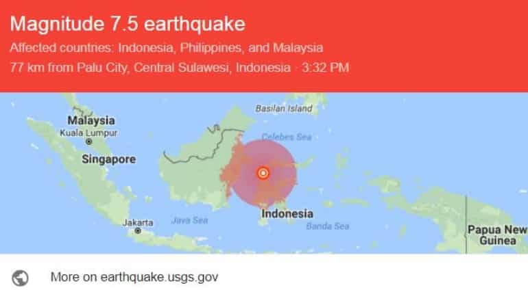 Indonesia rocked by 7.5 magnitude quake, tsunami warning called off Indonesia rocked by 7.5 magnitude quake, tsunami warning called off