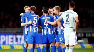 Hertha stun Bayern for first win in nine years