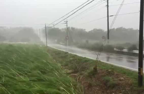 Typhoon Trami injures 56, readies direct hit on Japan mainland
