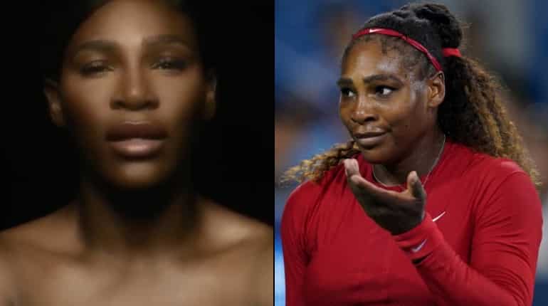 Topless, singing Serena Williams sparks internet breast cancer stir Topless, singing Serena Williams sparks internet breast cancer stir