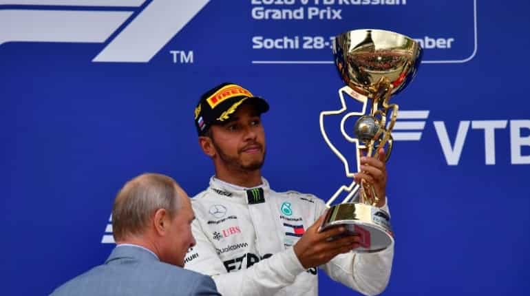 Lewis Hamilton wins in Russia to extend lead in title race Lewis Hamilton wins in Russia to extend lead in title race