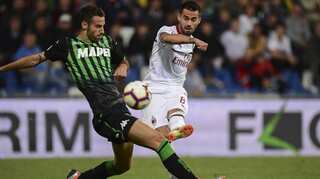Suso ends goal drought as AC Milan defeat Sassuolo