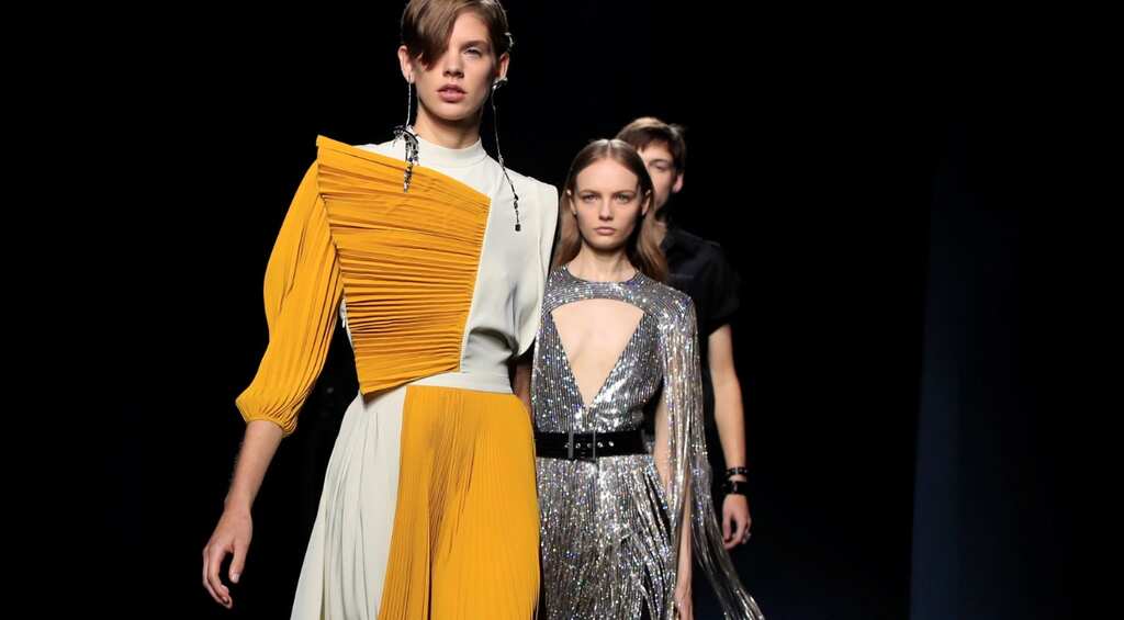 Pleats and sparkles at Meghan Markle favourite Givenchy in Paris