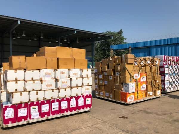 India dispatches relief material to calamity-hit Indonesia India dispatches relief material to calamity-hit Indonesia