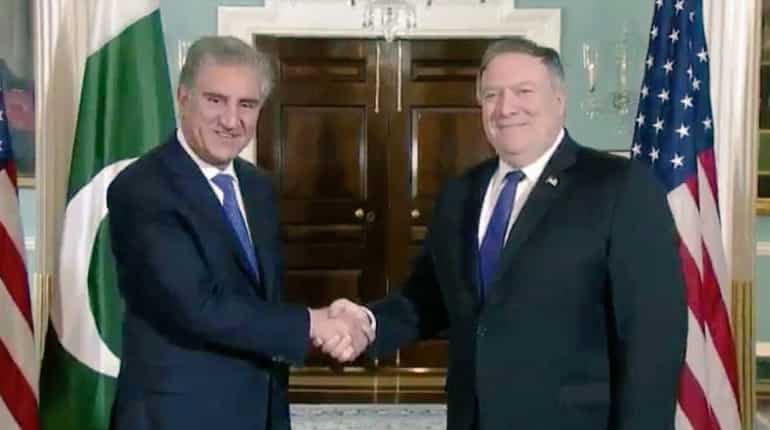 Pak Foreign Minister meets US's Pompeo, discusses regional situation Pak Foreign Minister meets US's Pompeo, discusses regional situation