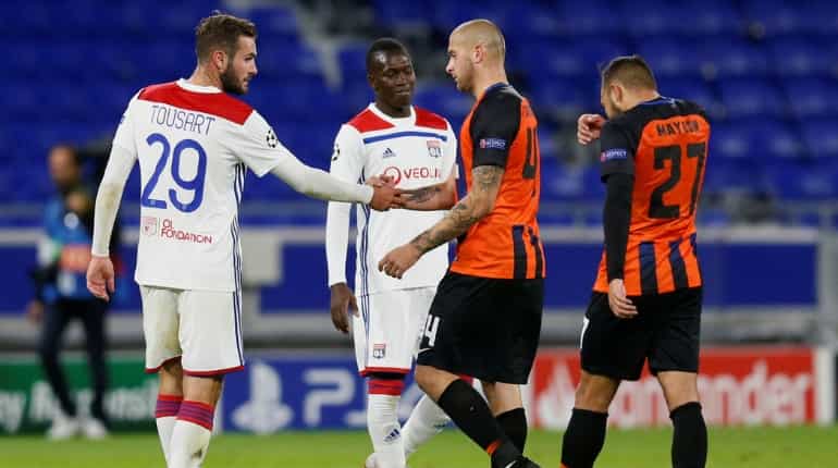 Lyon rebound from two down behind closed doors to earn draw Lyon rebound from two down behind closed doors to earn draw