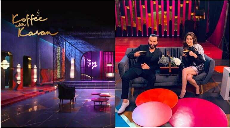 Karan Johar kickstarts 'Koffee With Karan 6' with Saif Ali Khan and his daughter Sara