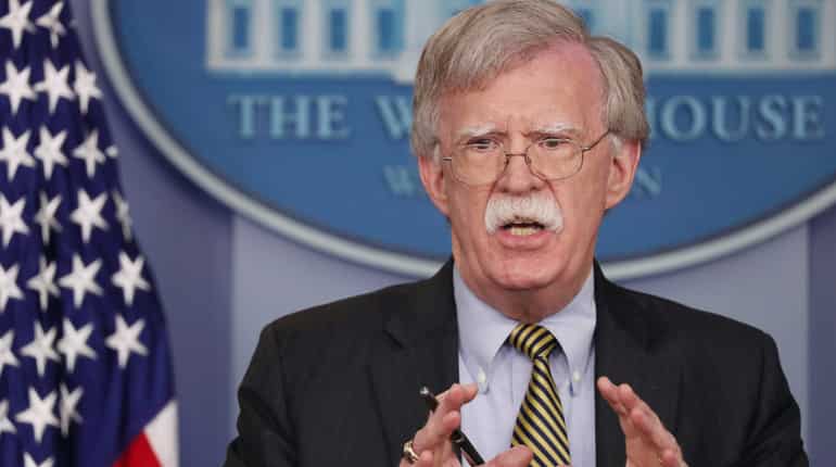Trump's security adviser John Bolton to visit UAE 'this week'