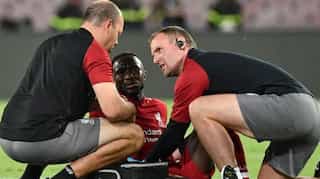 Naby Keita in hospital after complaining of back pain during Liverpool's defeat to Napoli