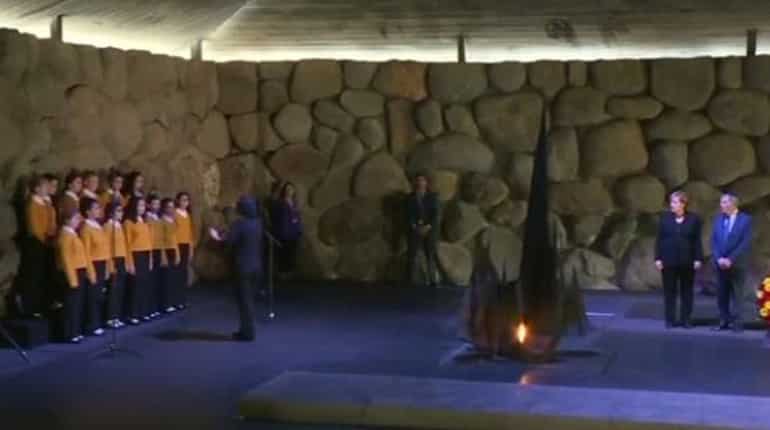 Germany's Merkel visits Holocaust memorial in Jerusalem