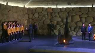 Germany's Merkel visits Holocaust memorial in Jerusalem