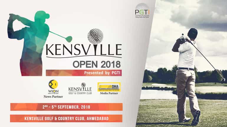 Kensville Open 2018 presented by PGTI underway in Ahmedabad