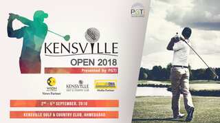 Kensville Open 2018 presented by PGTI underway in Ahmedabad