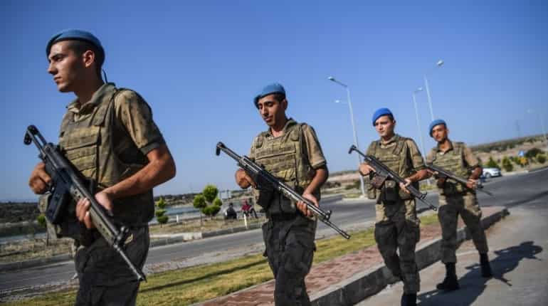 Four Turkish soldiers killed in attack in southeast Four Turkish soldiers killed in attack in southeast